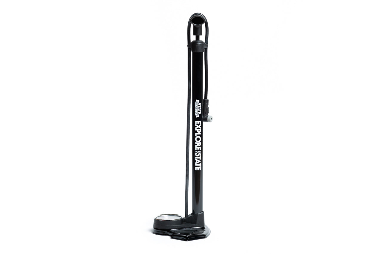 State Bicycle Co. -  Floor Pump (Presta & Schrader)