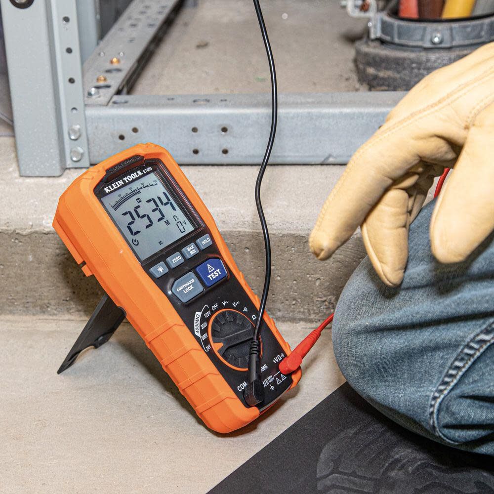 Klein Tools Insulation Resistance Tester ET600 from Klein Tools