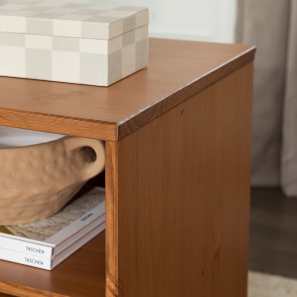 Middlebrook Mid-Century Solid Wood 1-Drawer Side Table