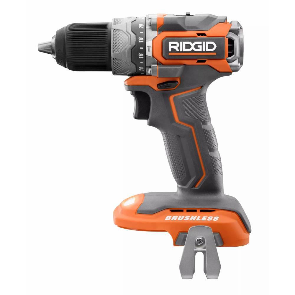 RIDGID 18V SubCompact Brushless 12 In. Hammer DrillDriver (Tool Only) R8711B