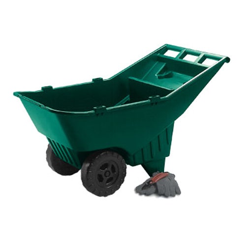 Rubbermaid FG370612714 Roughneck Green Lawn Cart， 4.75 Cubic Foot， Case of 12