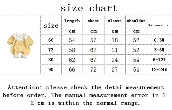 2023 Winter Infant Baby Girls Cute One-pieces Kids Ruched Embroidery Flower Thick Plush Warm Jumpsuits , Newborn Romper 0-24M