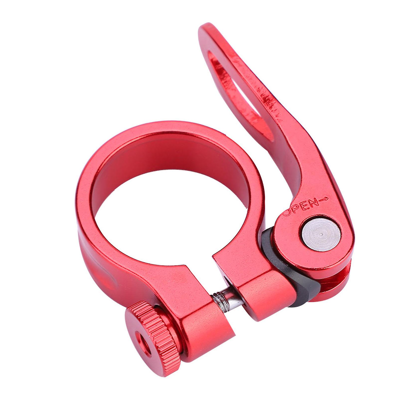 Gub Cx-18 Quick Release Road Bike Bicycle Aluminum Alloy Seatpost Seat Post Clamp Red