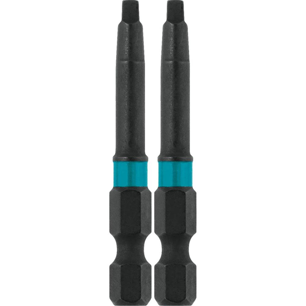 Makita Impact X #2 Square Recess 2 Power Bit 2/pk A-96702 from Makita