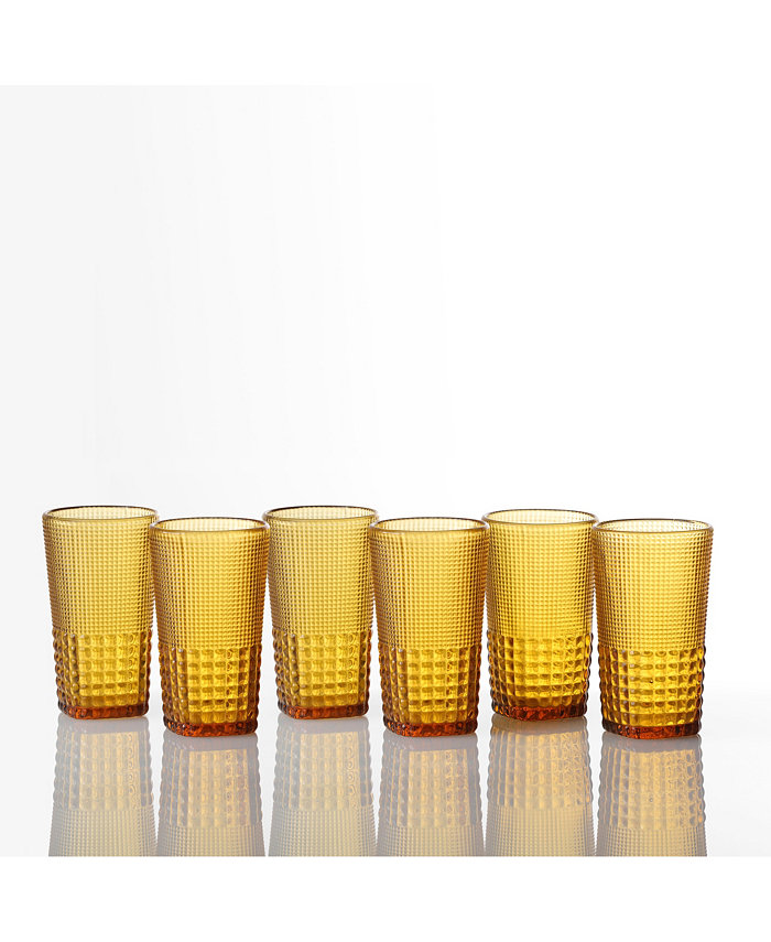 Fortessa Malcolm Ice Beverage Glasses Set of 6