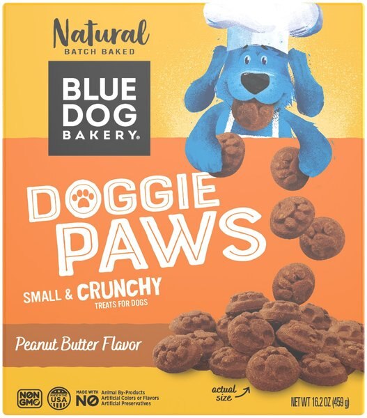 Blue Dog Bakery Doggie Paws Peanut Butter Dog Treats