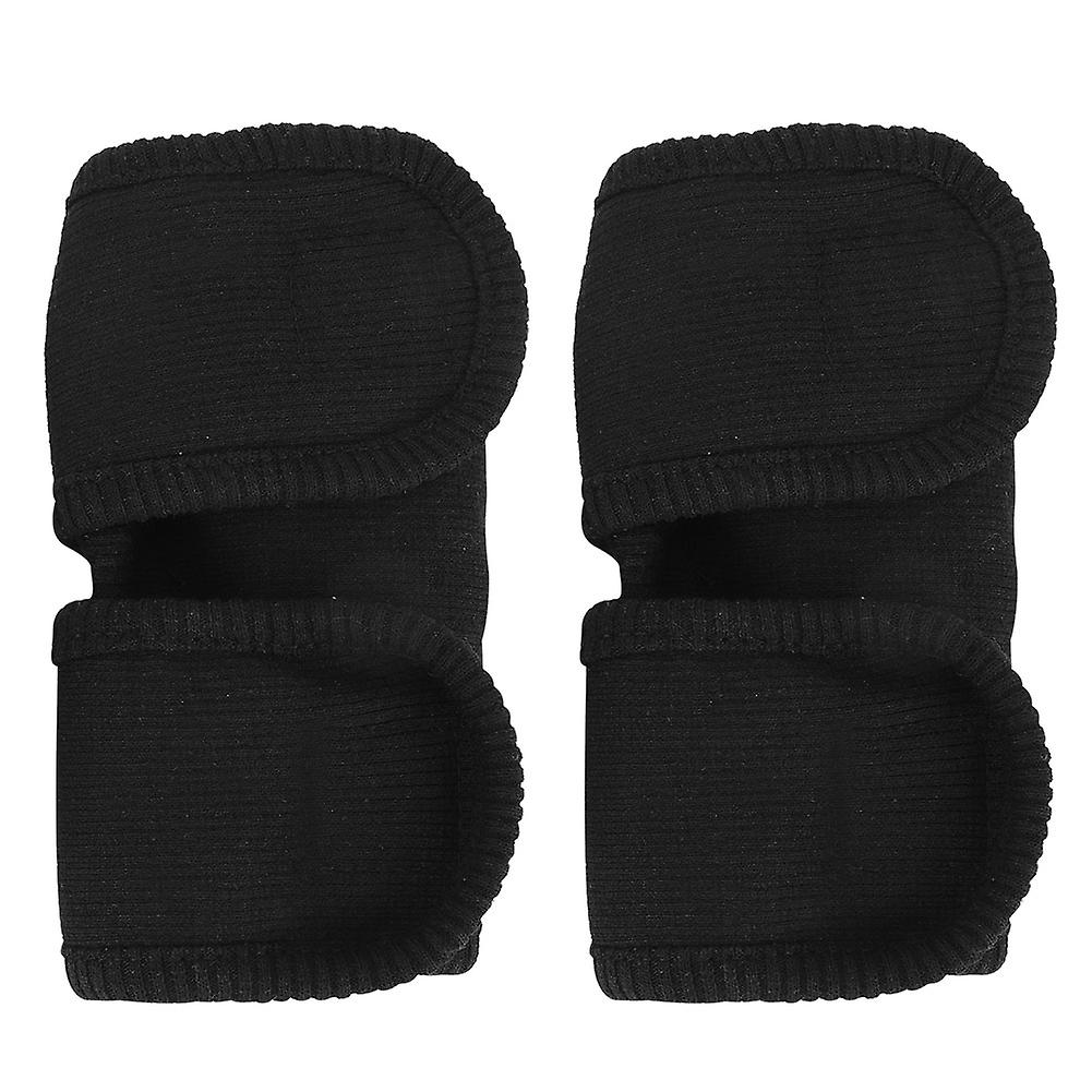 2pcs Dog Cat Leg Brace Elbow Protector Warm Knee Pads Surgery Wound Leggings Guardblack L