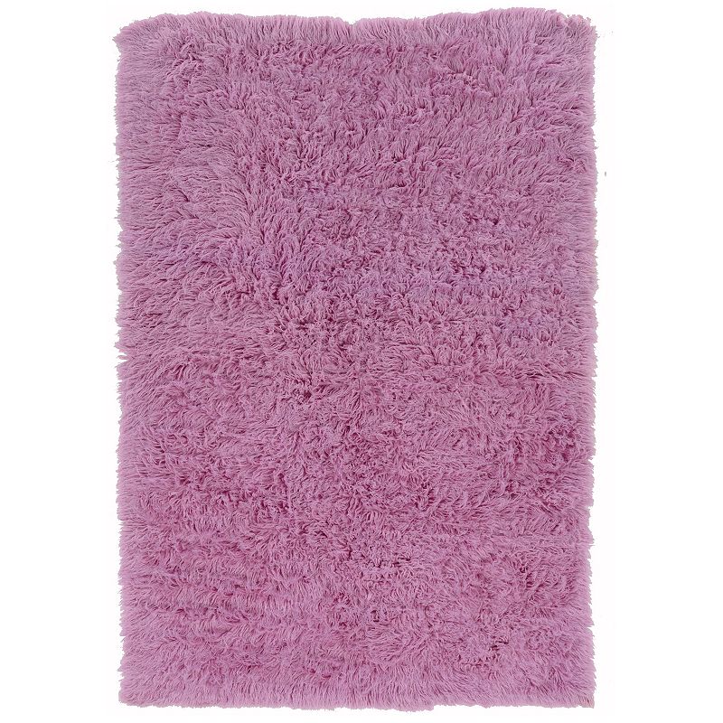 Linon New Flokati Lilac Rug