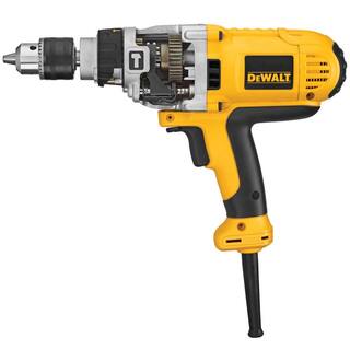 DW 10 Amp 12 in. VSR Mid-Handle Grip Hammer Drill Kit DWD525K