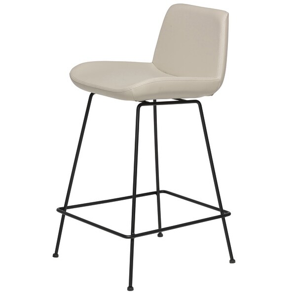 Capri Modern Leatherette Bar and Counter Stool