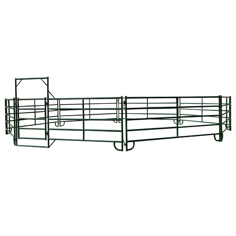 Factory supply High Quality Hot Selling 12 ft Horse Round Pen and Livestock Corral Panels