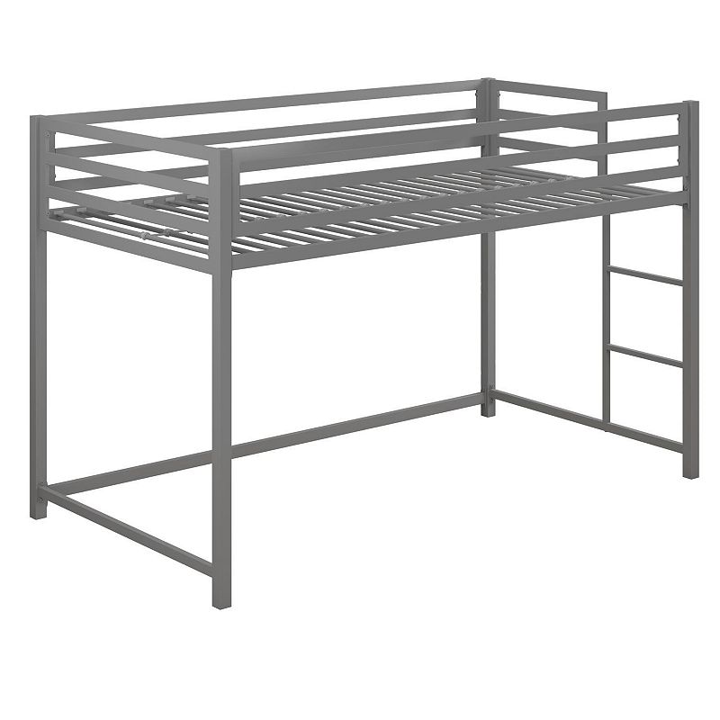 Atwater Living Mason Metal Junior Twin Loft Bed