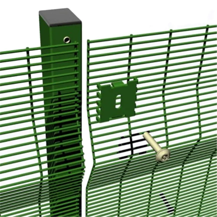 Powder Coated 358 Anti Climb Fence Panels Chinese Factory Supply