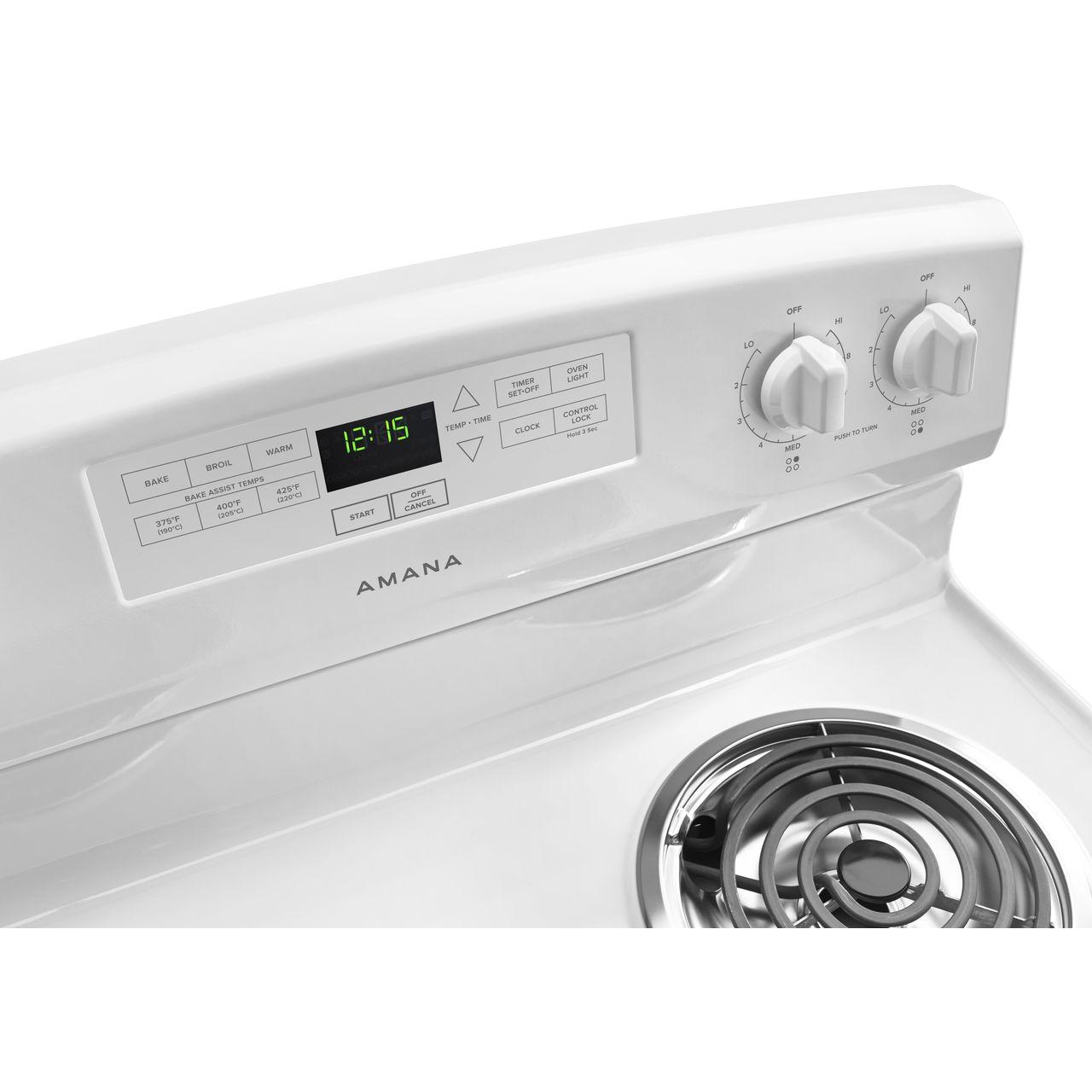 Amana 30-inch Freestanding Electric Range ACR4303MFW