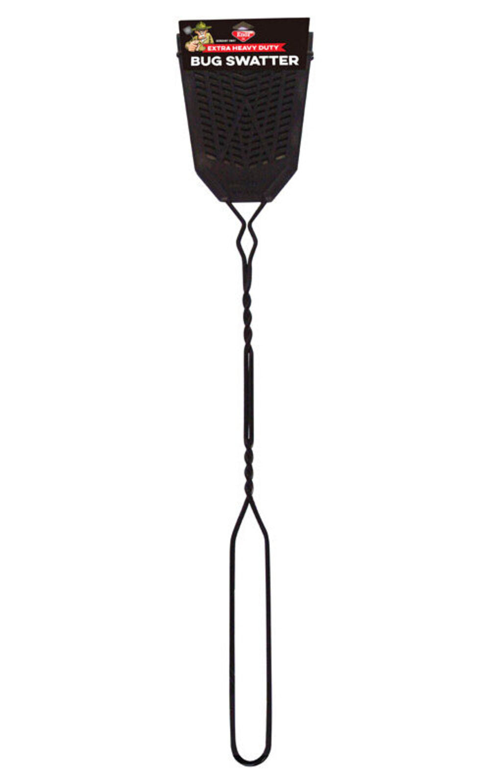 FLY SWATTER METAL BLACK