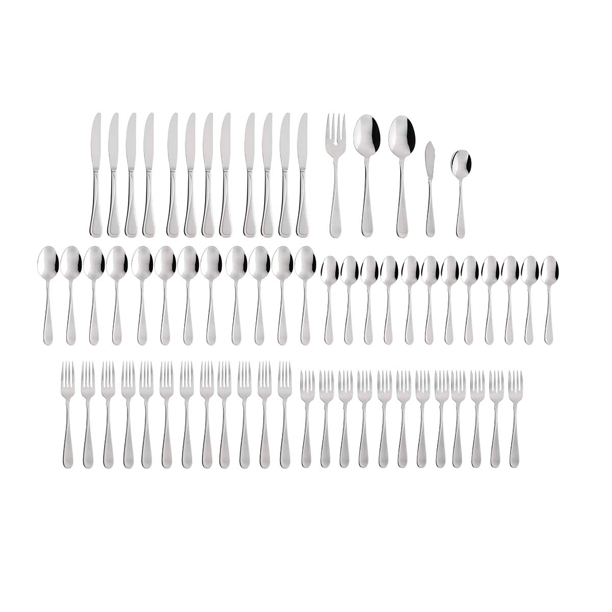 Flight 65 Piece Everyday Flatware Set