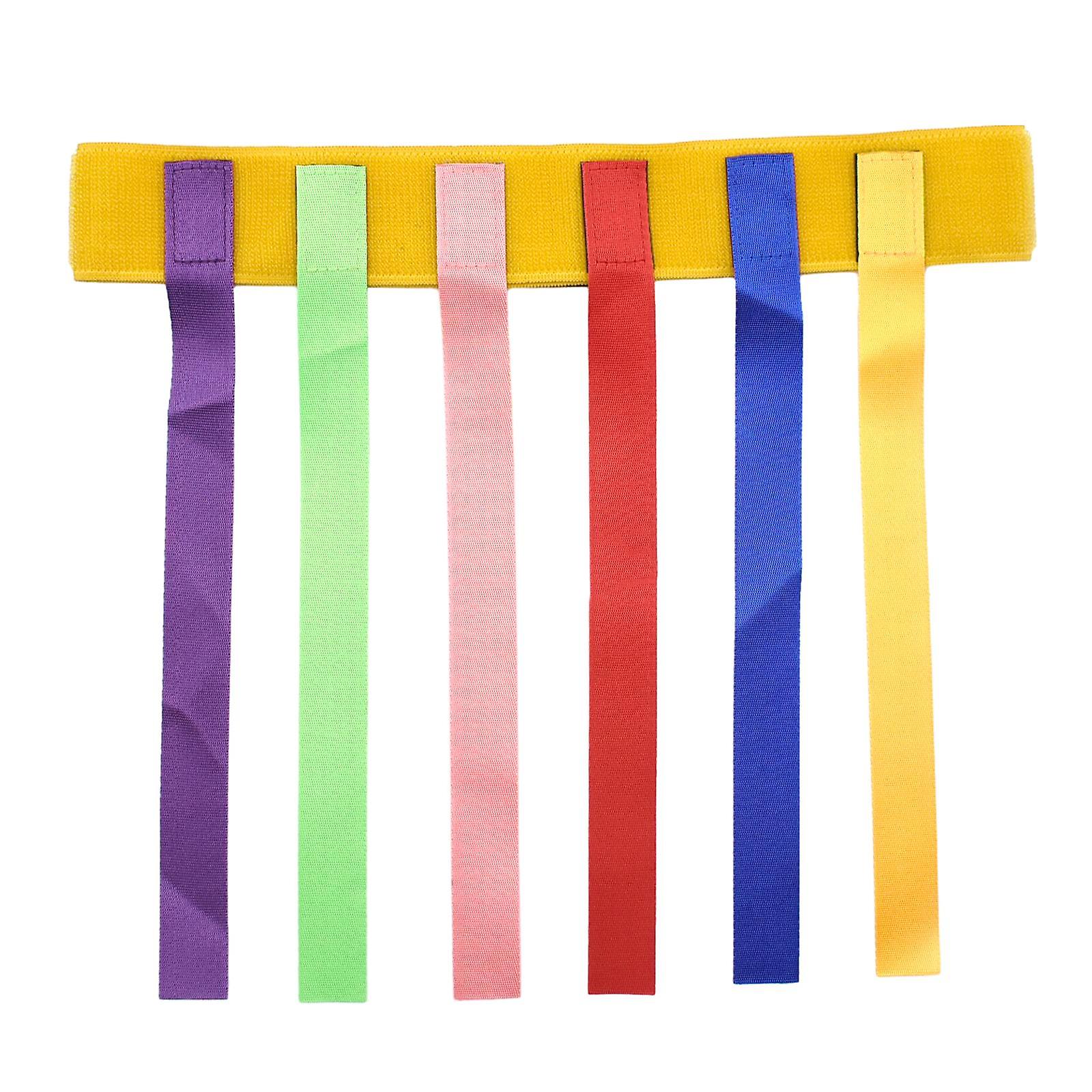 Pull Tail Game Belt Team Game Kids Chasing Game For Outdoor Birthday Yellow