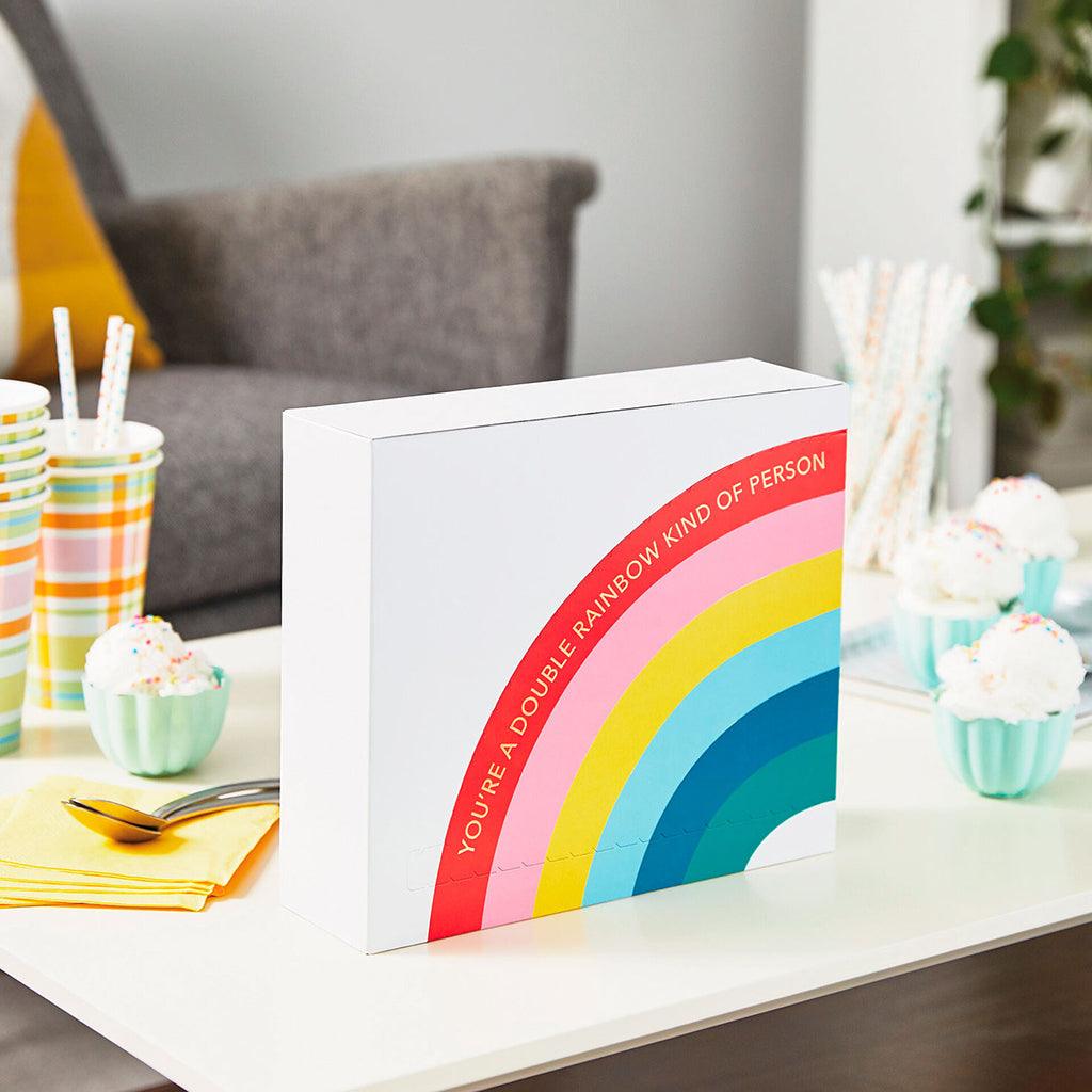 Hallmark  Rainbow Fun-Zip Gift Box