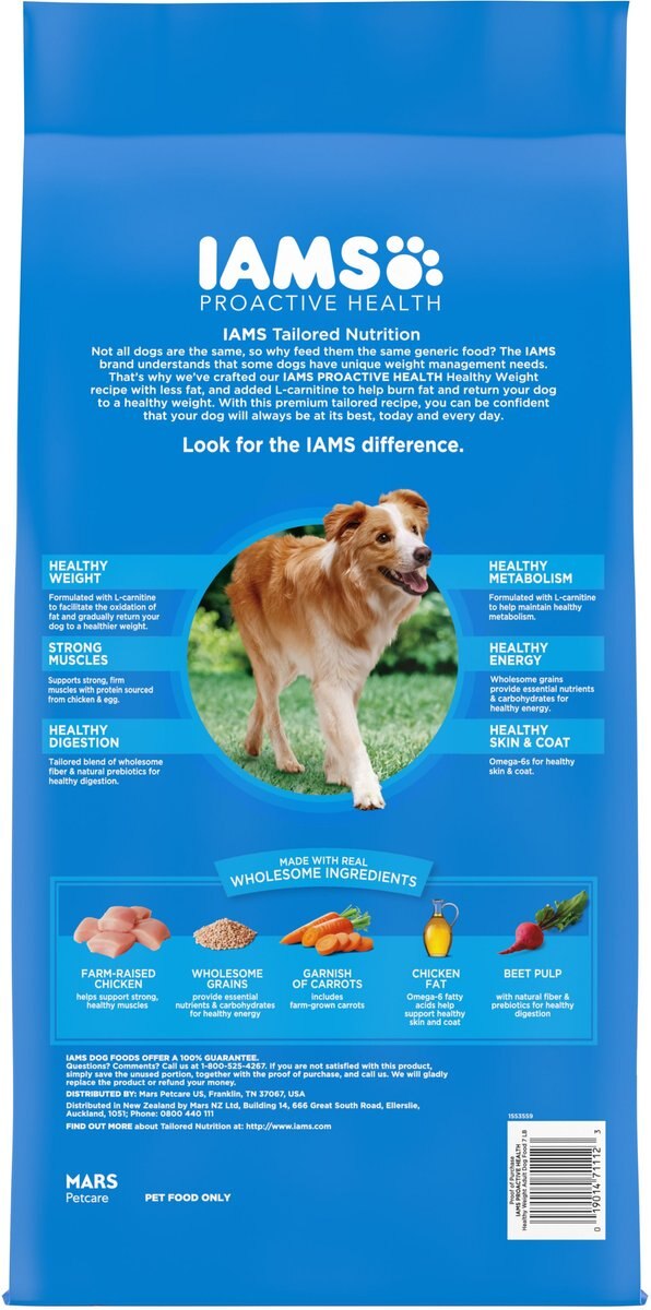 Iams ProActive Health Adult Healthy Weight Dry Dog Food