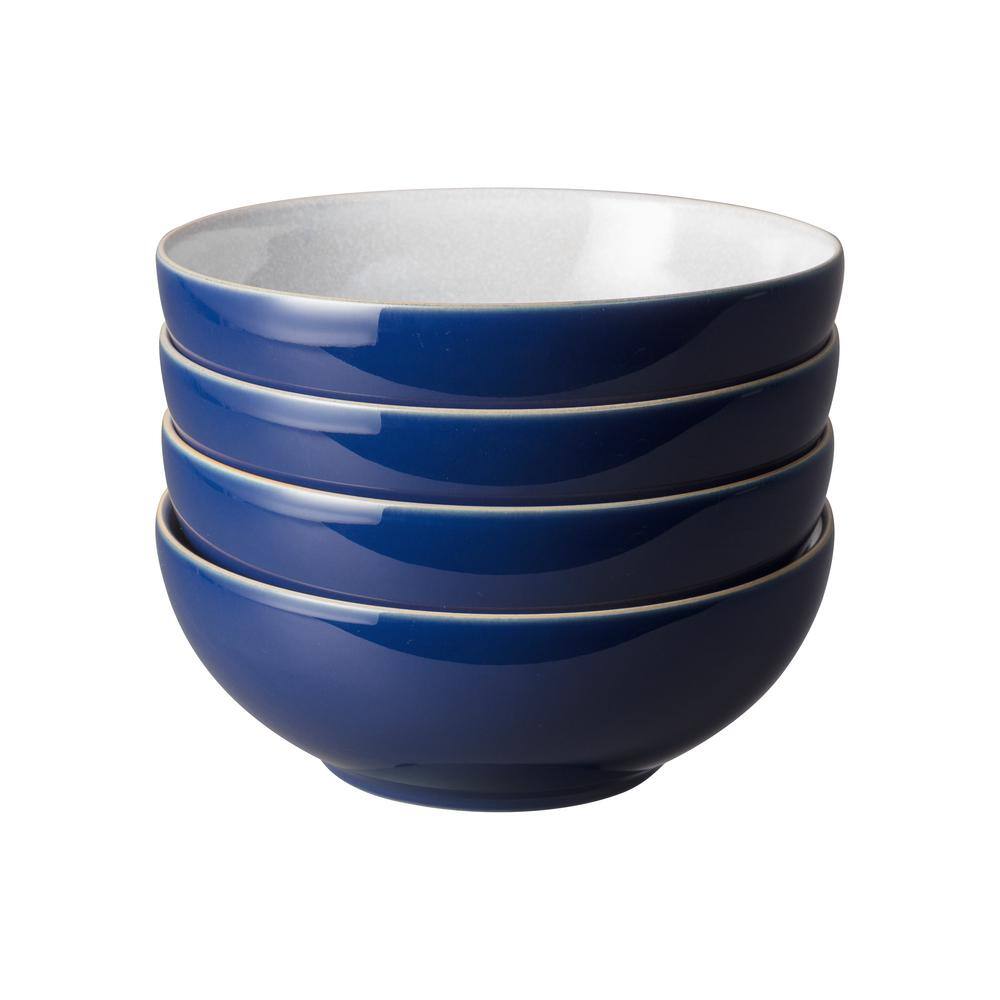 Denby Elements Dark Blue 12 Piece Set (Service for 4) ELDB-12PC