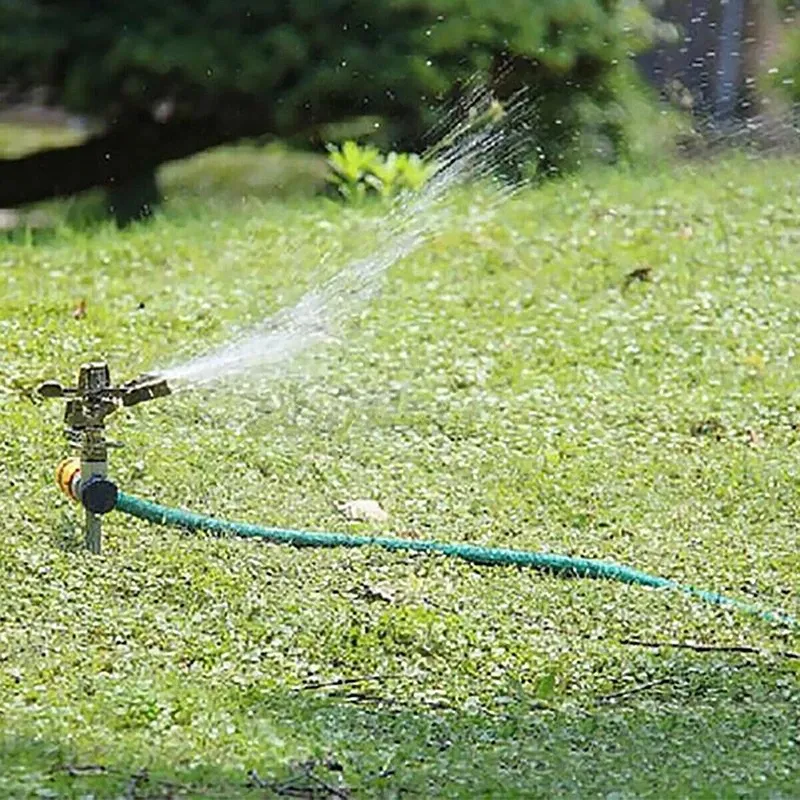 Heavy Duty Adjustable Garden Water Impact Irrigation Lawn Impluse Sprinkler