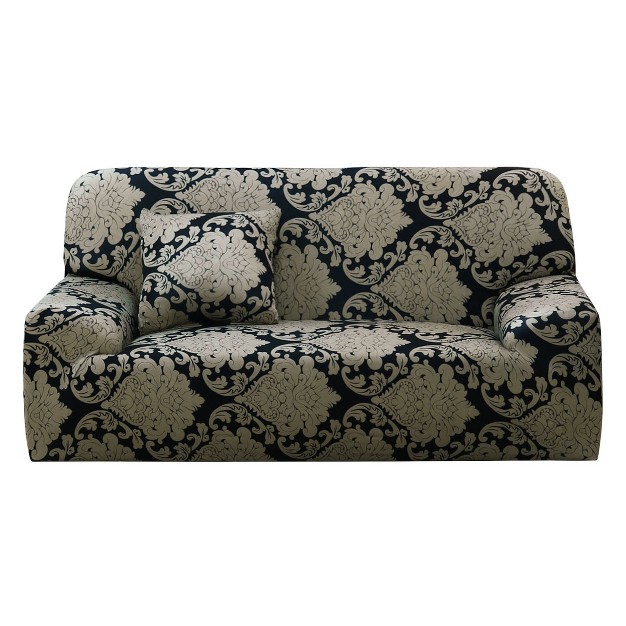 Piccocasa Stretch Sofa Cover Printed Couch Covers For Cushion Couch Slipcovers With One Free Pillowcase