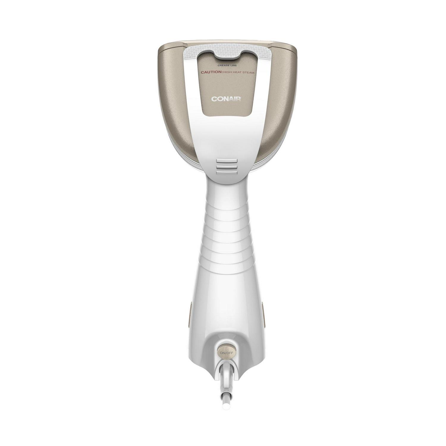 Conair Turbo Extreme Steam Hand Held Fabric Steamer， White/Champagne GS59