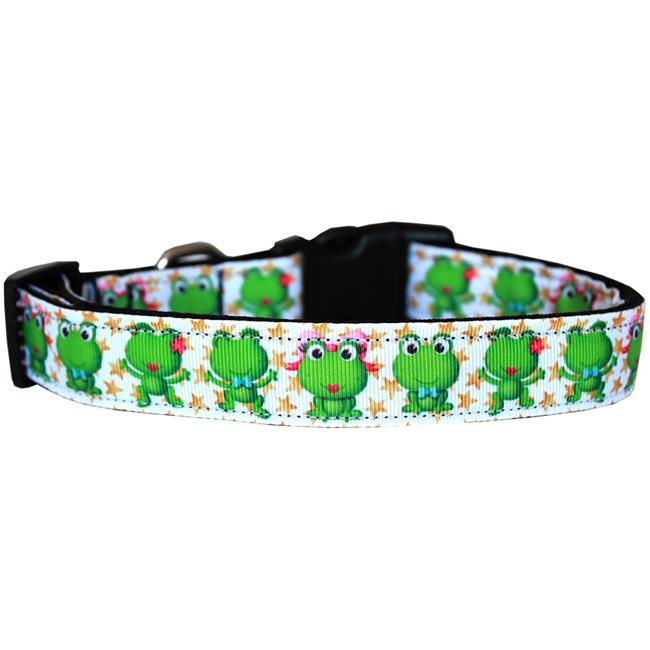 Happy Frogs Nylon Cat Safety Collar