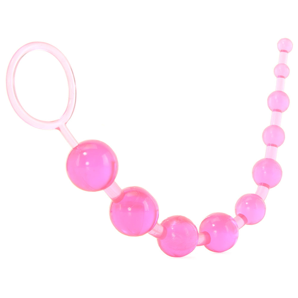 X-10 Anal Beads in Pink