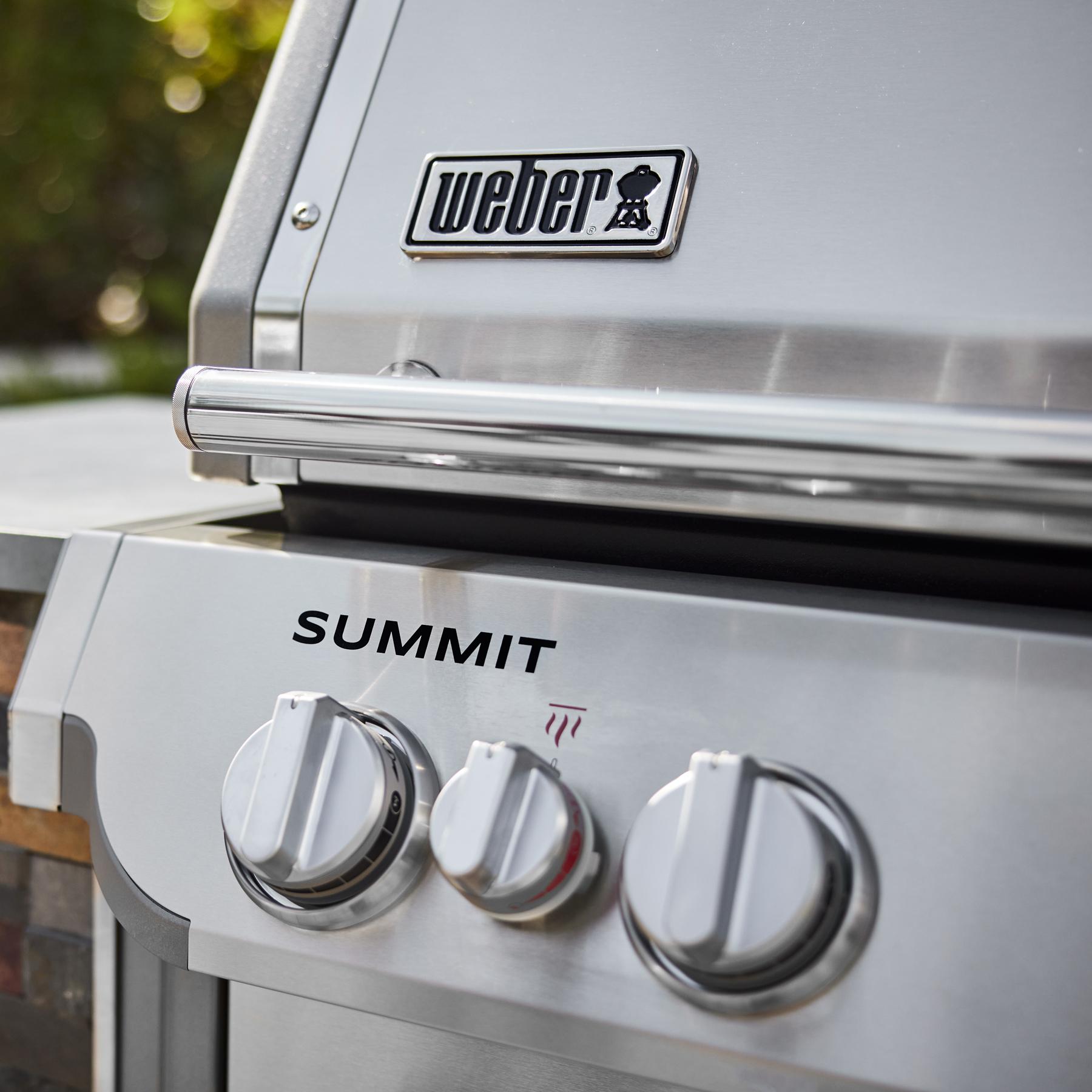 Weber 1500043 Summit® Sb38 S Built-In Gas Grill (Natural Gas) - Stainless Steel