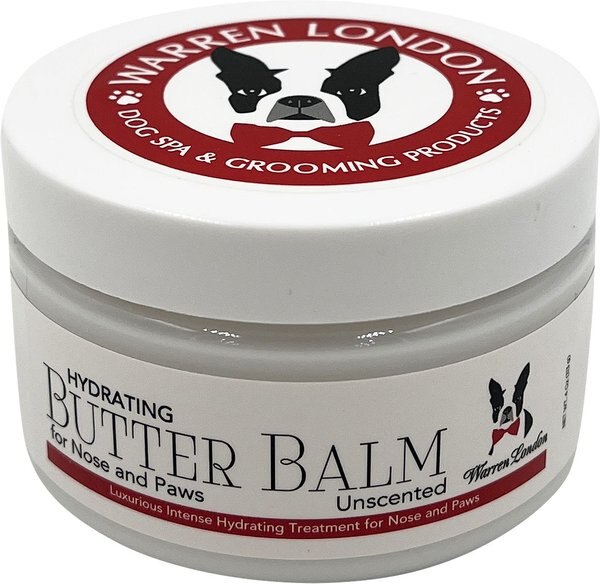 Warren London Hydrating Butter Nose and Paw Dog Balm， 4-oz jar