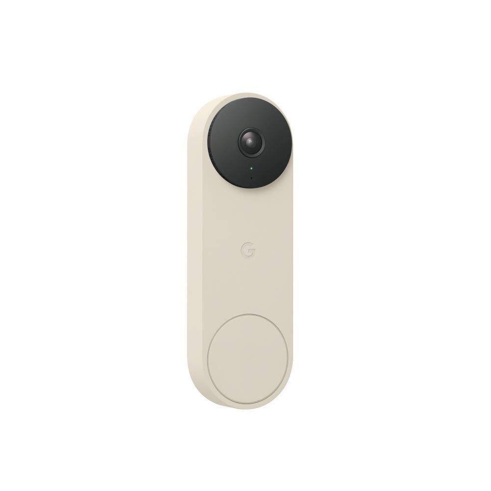 Google Nest Doorbell (Wired 2nd Gen) - Linen GA03695-US