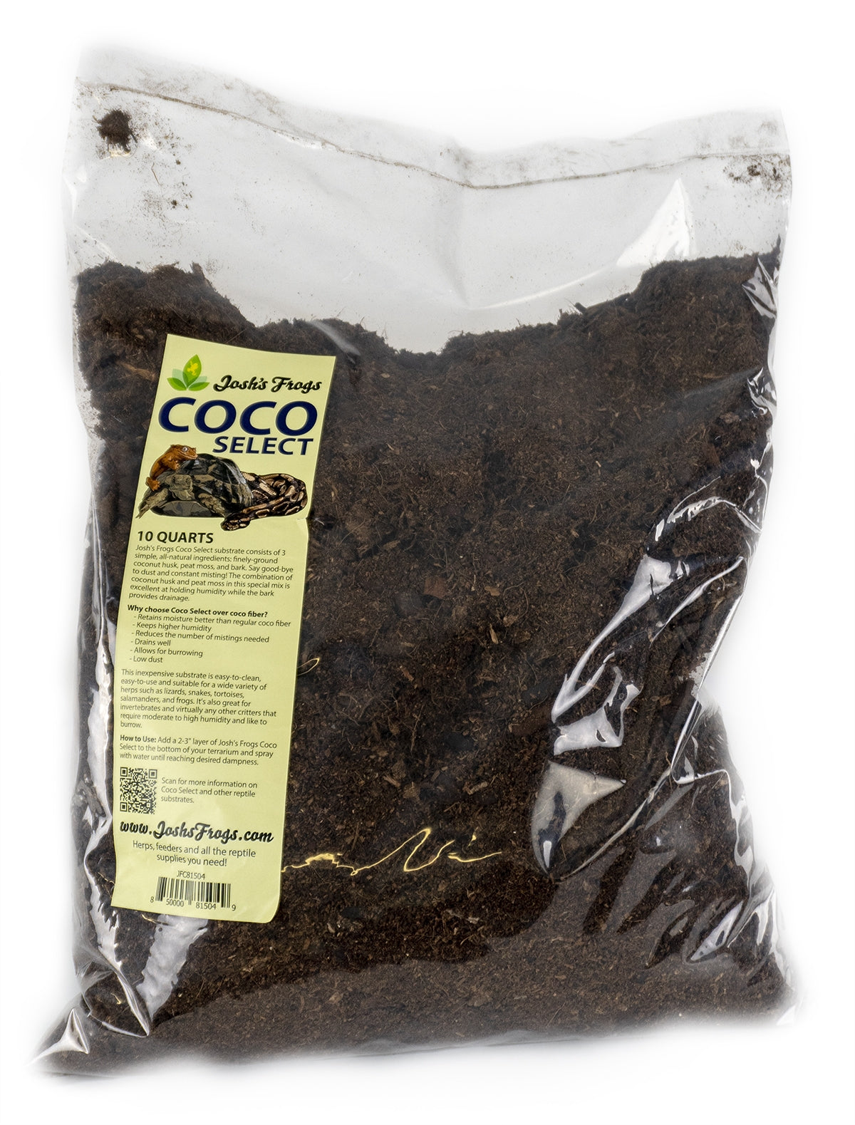 Josh's Frogs Coco Select Terrarium Substrate (10 Quarts)