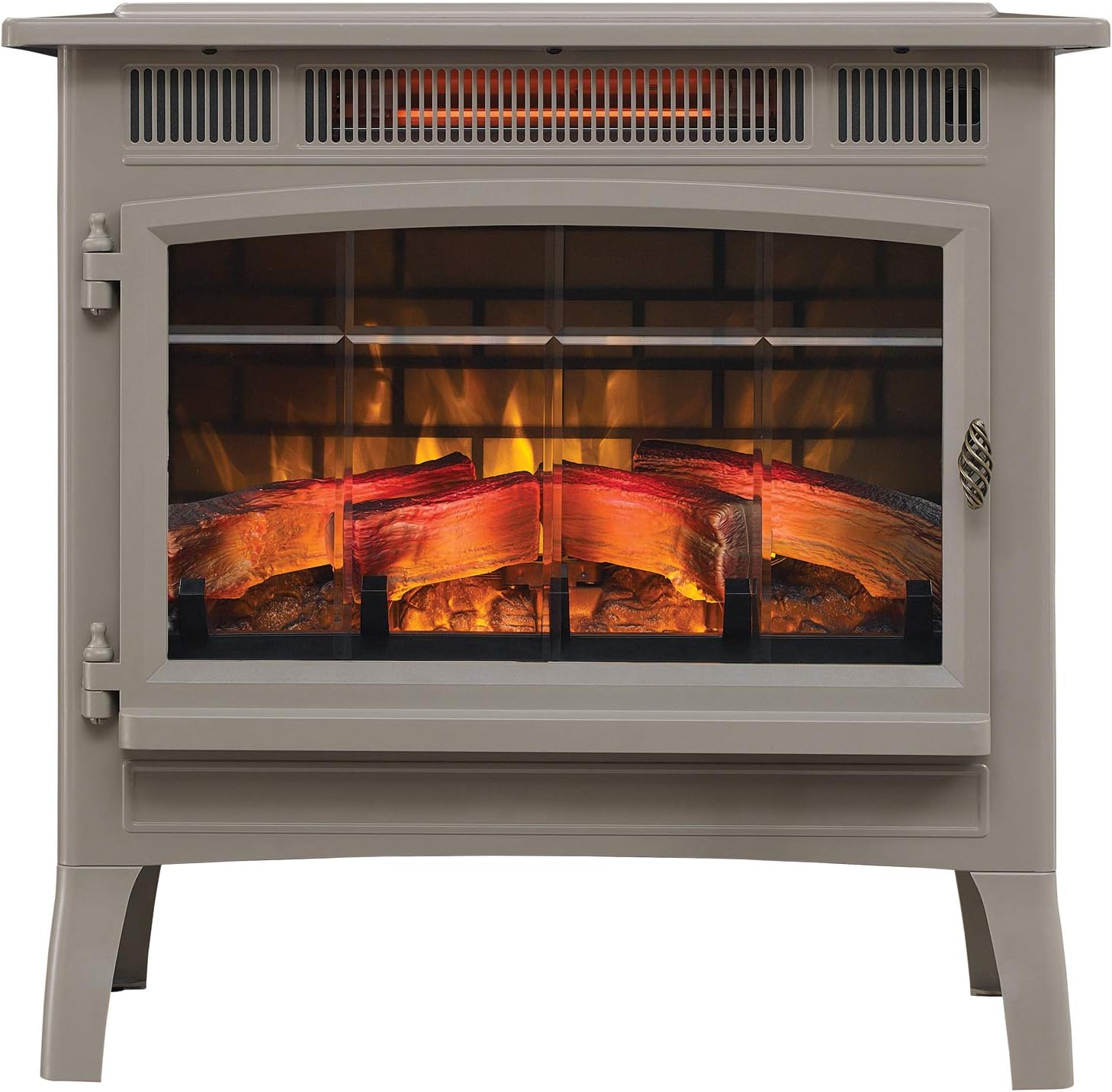 💝Last Day 70% Off✨ Electric Infrared Quartz Fireplace Stove with 3D Flame Effect