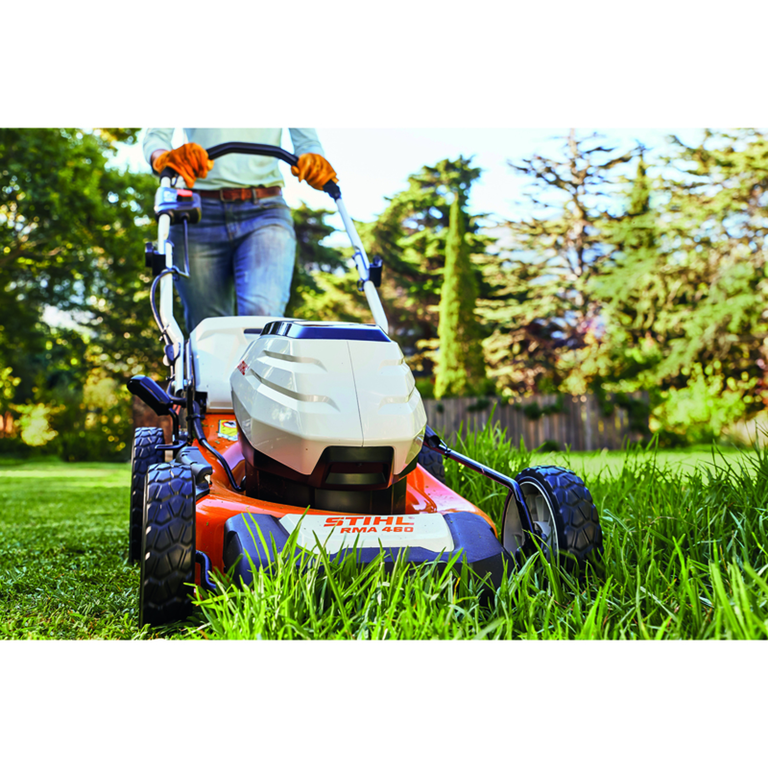 STIHL RMA 460 19 in. 36 V Battery Lawn Mower Kit (Battery \u0026 Charger)