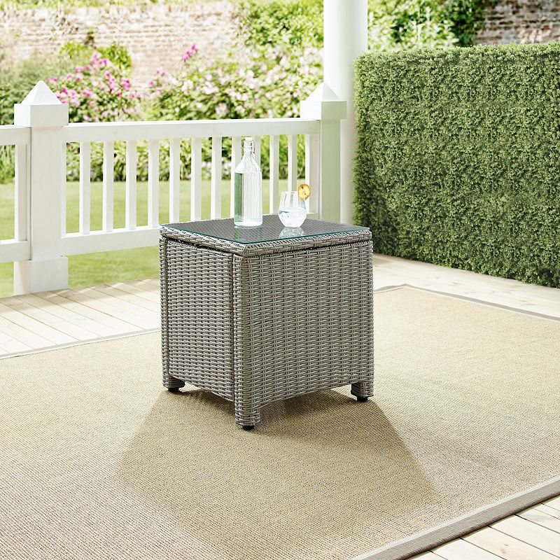 Crosley Bradenton Wicker Outdoor End Table