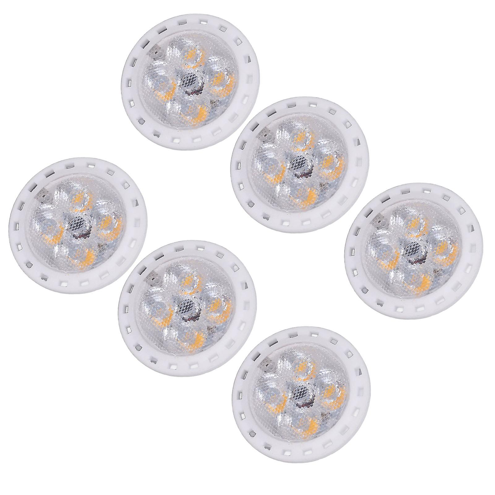 6pcs 360LM LED Light Bulbs MR11 4W 12V Spot Light Bulbs with GU4 Bi Pin Base for Home Hotel Warm Light 3000K