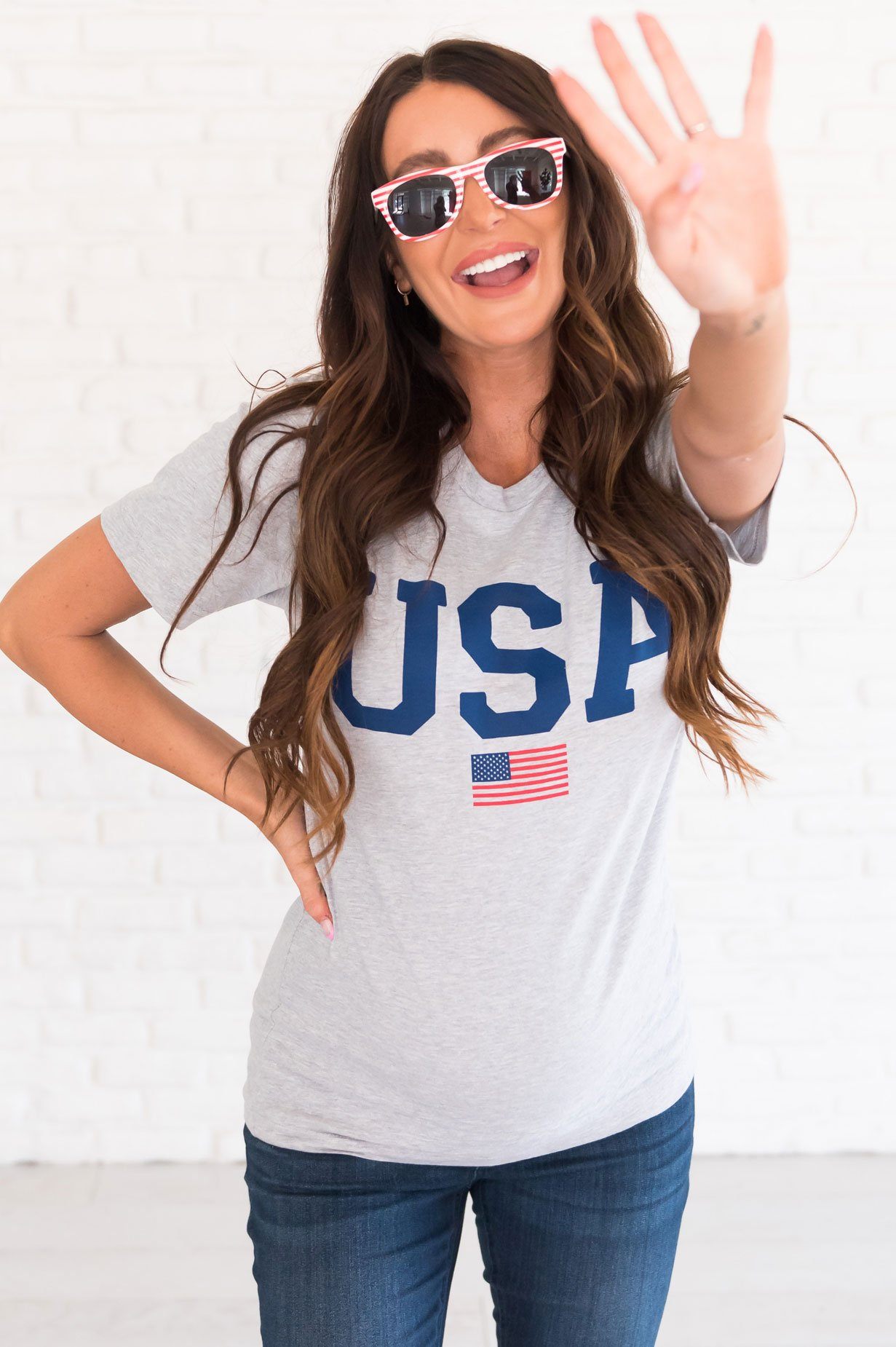 USA Modest Graphic Tee