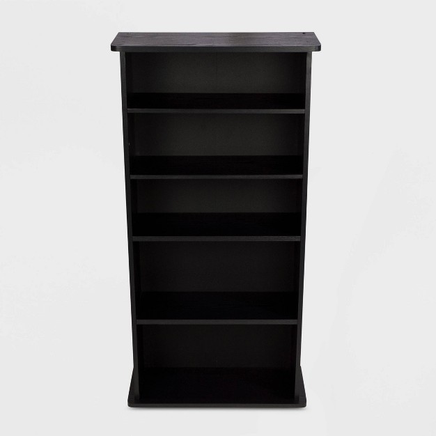 Drawbridge Multimedia Storage Rack Black Atlantic