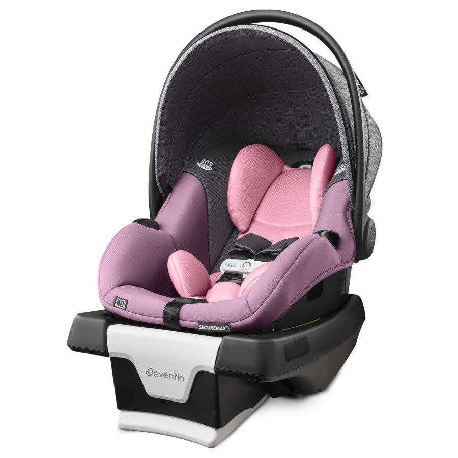 SecureMax Infant Car Seat with SensorSafe + SafeZone Load Leg Base