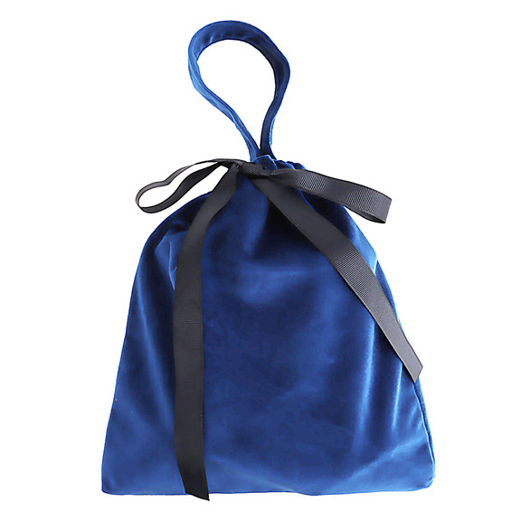 TOPTIE Cozy Velvet Drawstring Bag with Handle  8.5...