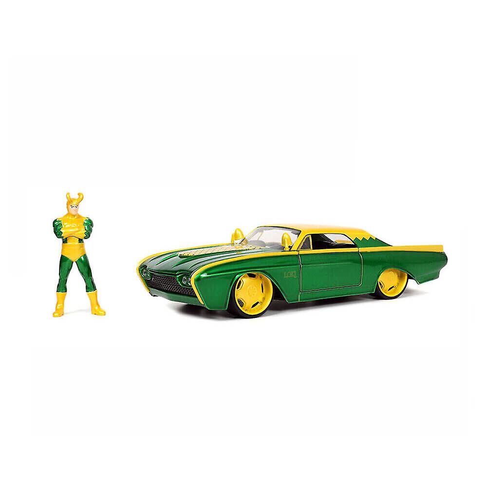 Marvel Comics Loki and 1963 Ford Thunderbird 1:24 Scale