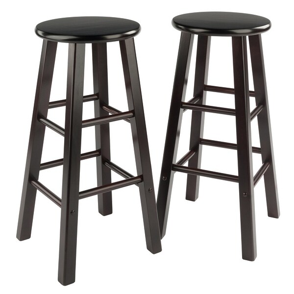 Element 2-Pc Bar Stool Set - 13.58 x 13.58 x 28.98 inches