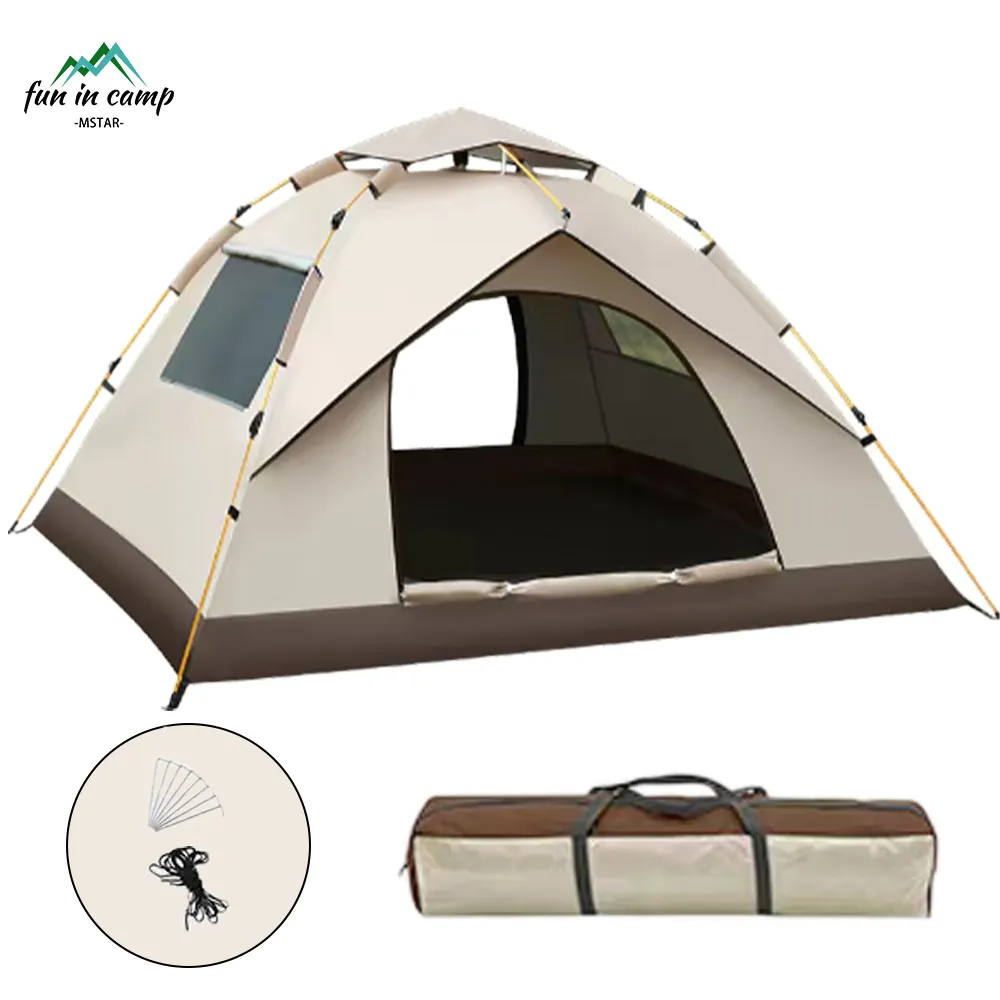 Automatic Pop Up Camping Tents For Family Picnic Hiking Travel Gear