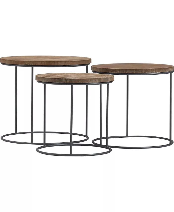 Tommy Hilfiger Berkshire 3pc Nesting Table Set