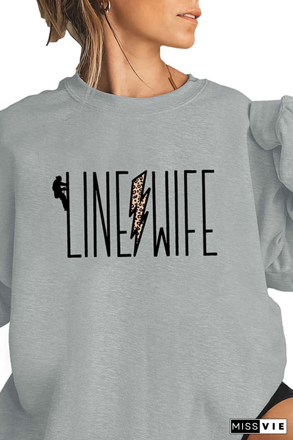 Line Wife Classic Crew Sweatshirt Wholesale