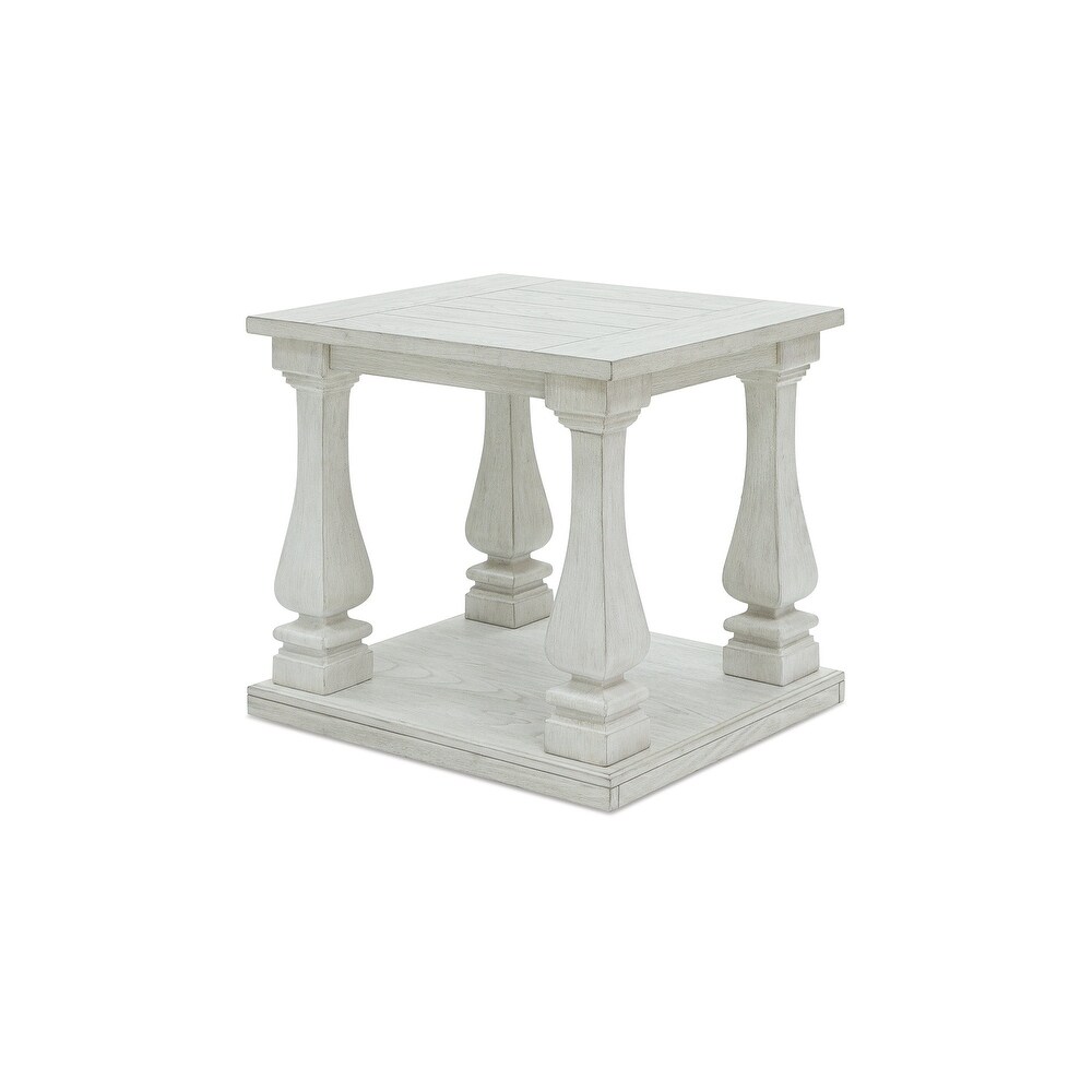 Signature Design by Ashley Arlendyne White End Table   27\