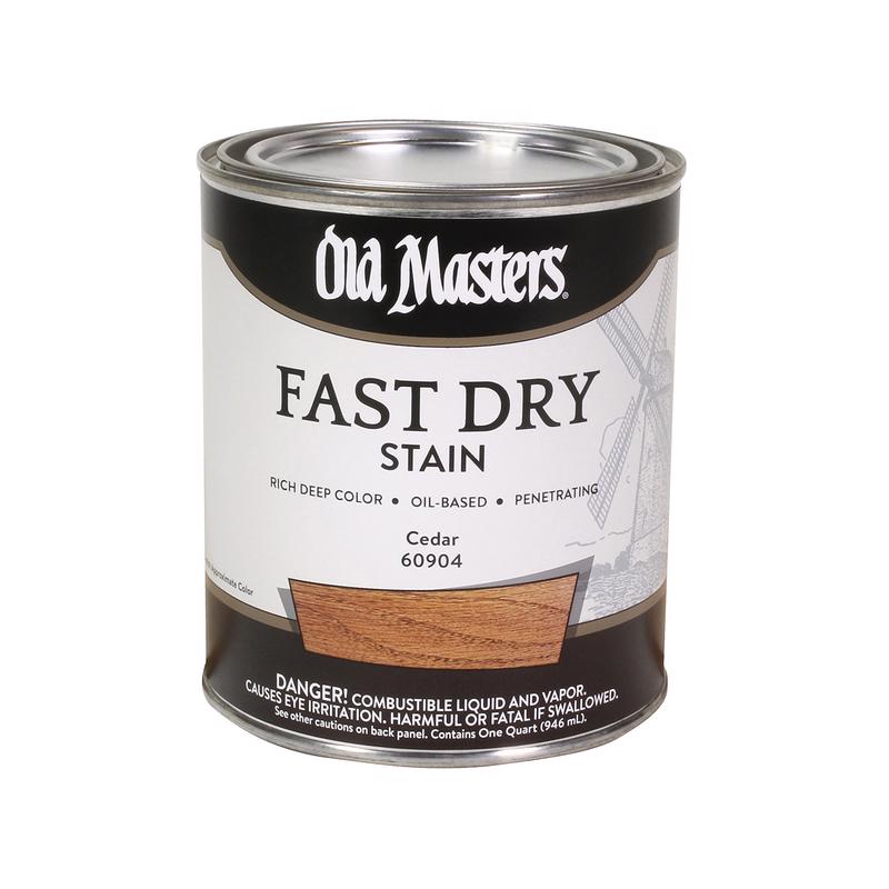 STAIN FSTDRY CEDAR 1QT