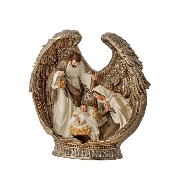 12 Holy Family in Angel Wings