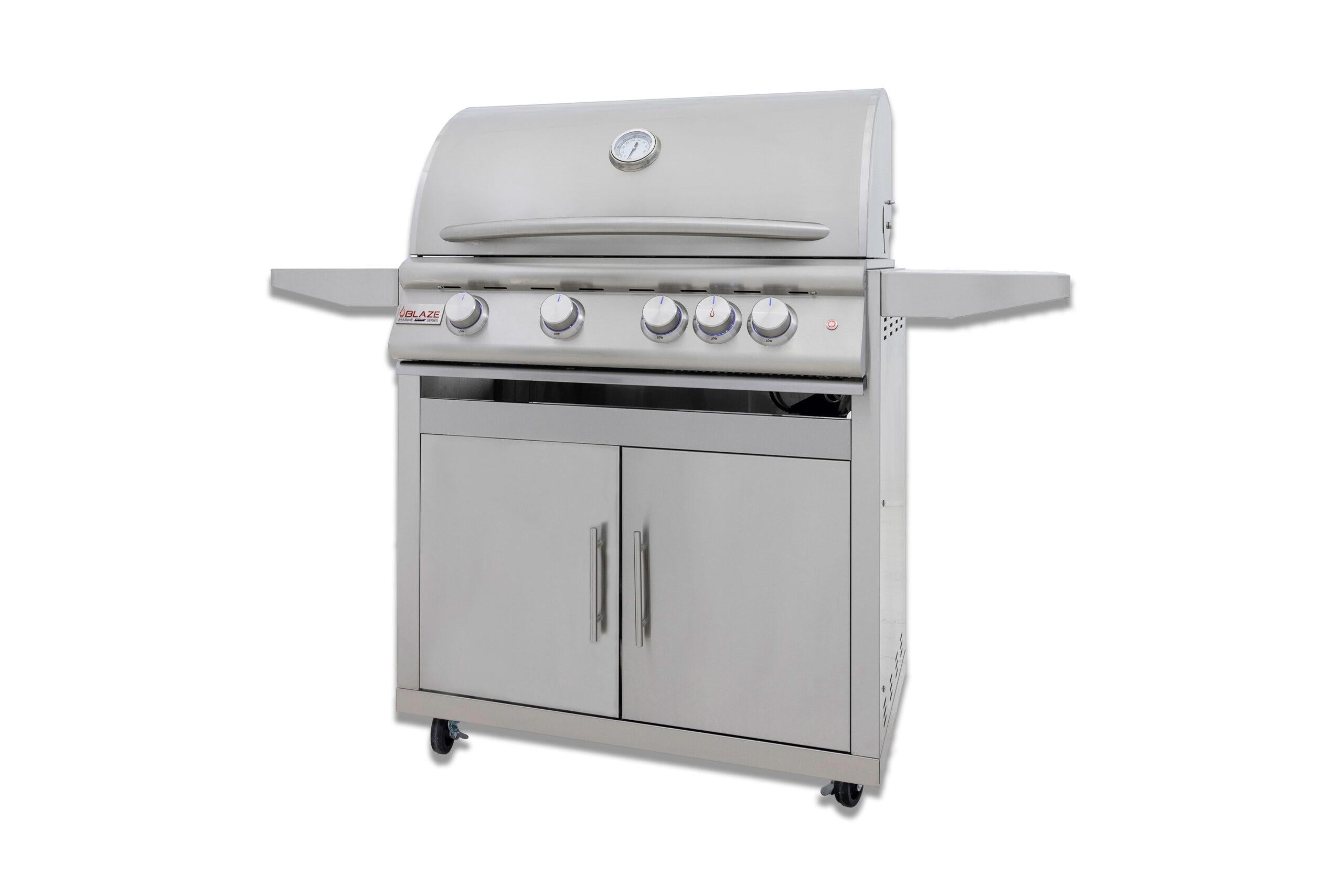 Blaze Grills BLZ4LTE3MGNG Blaze 4-Burner Marine Grade Premium Lte+, With Fuel Type - Natural Gas